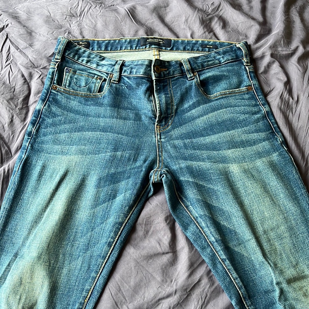 SCOTCH & SODA 31W/32L Skim-Skinny Fit Denim Jeans